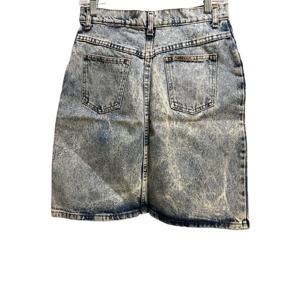 Vintage Formula 17 High Waist Denim Skirt Size 11 - Picture 2 of 6
